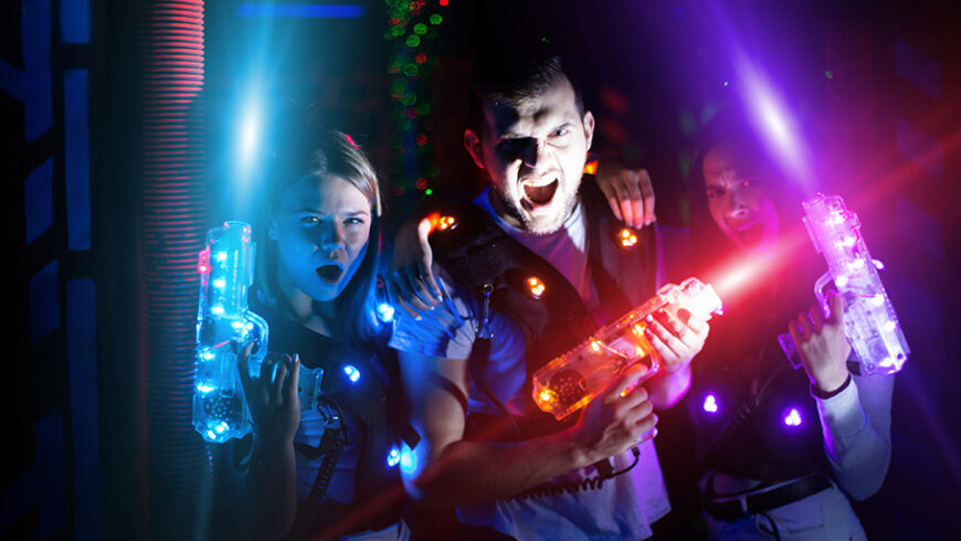 Laserdome! Inbjudan till barn och ungdom